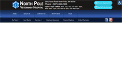Desktop Screenshot of northpolevet.com